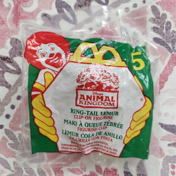 Disney Animal Kingdom McDonald's Vintage 1998 Happy Meal Kid Toys 4, 5, 6 Sealed - Picture 5 of 8